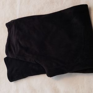 Black velour pants M